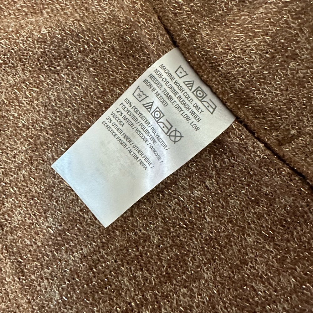 Susan Graver Leopard Animal Print Open Front Card… - image 4